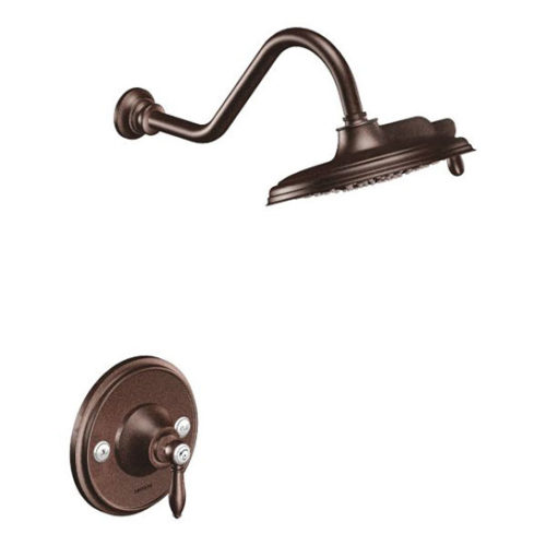 Weymouth Oil Rubbed Bronze Posi Temp Showerhead and Handle