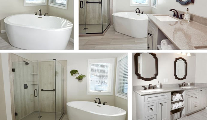 Bathroom remodeling examples