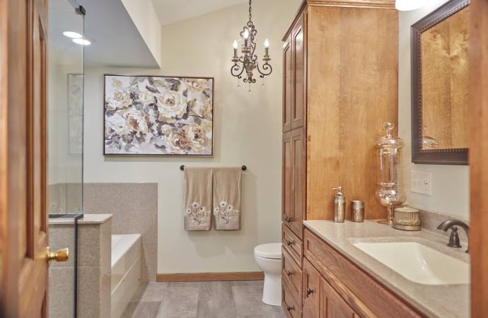Bathroom Vanity and Cabinet Installation