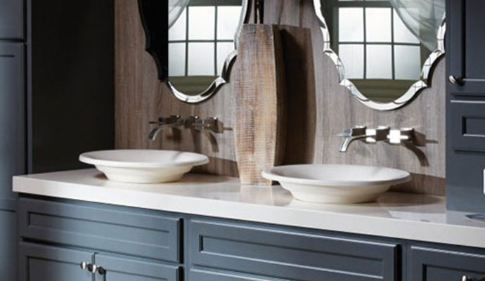 Bertch vanity dark cabinet