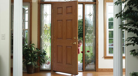 Wood Entry Door