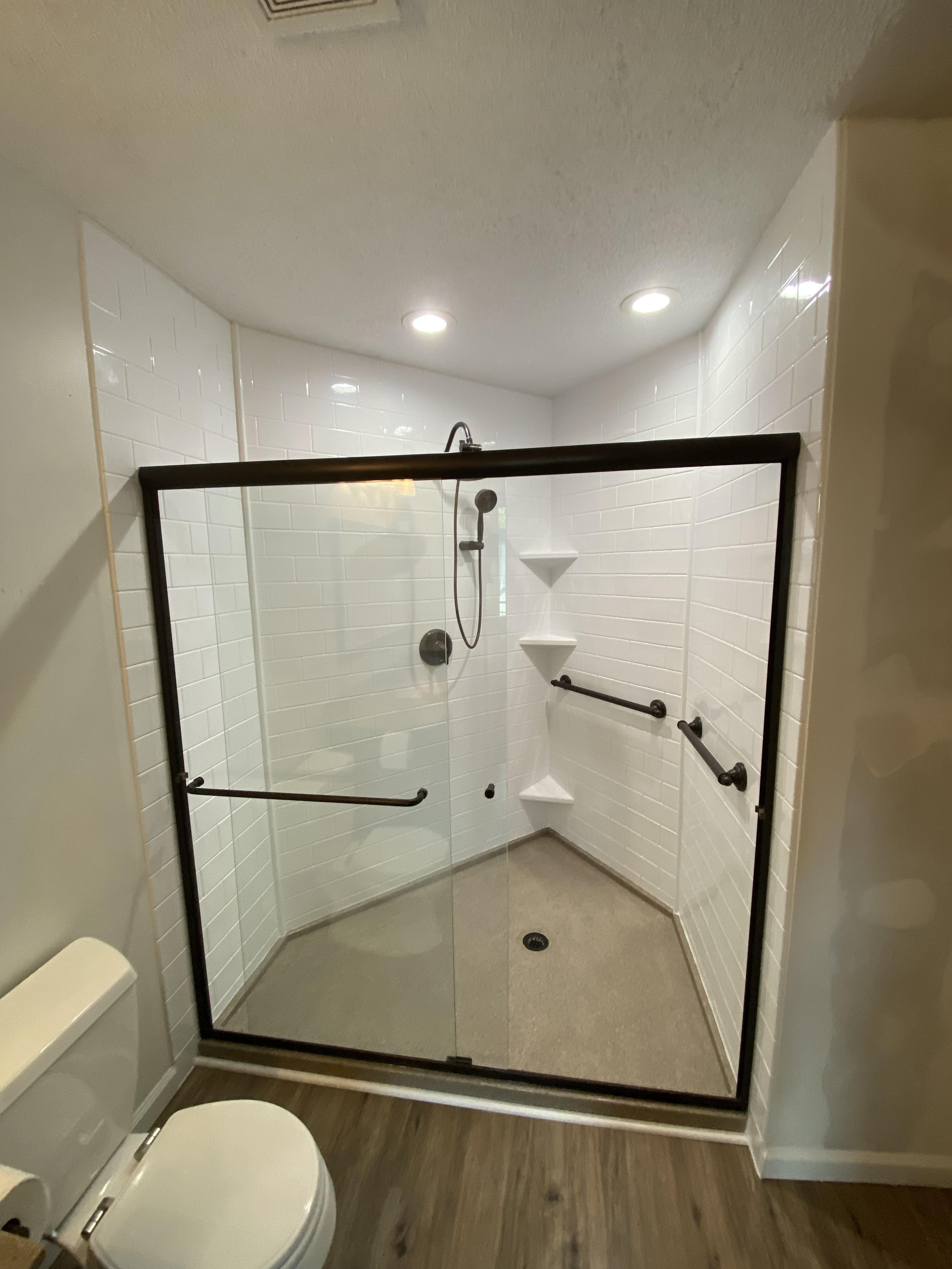 Master Bathroom Shower in White Bear Lake