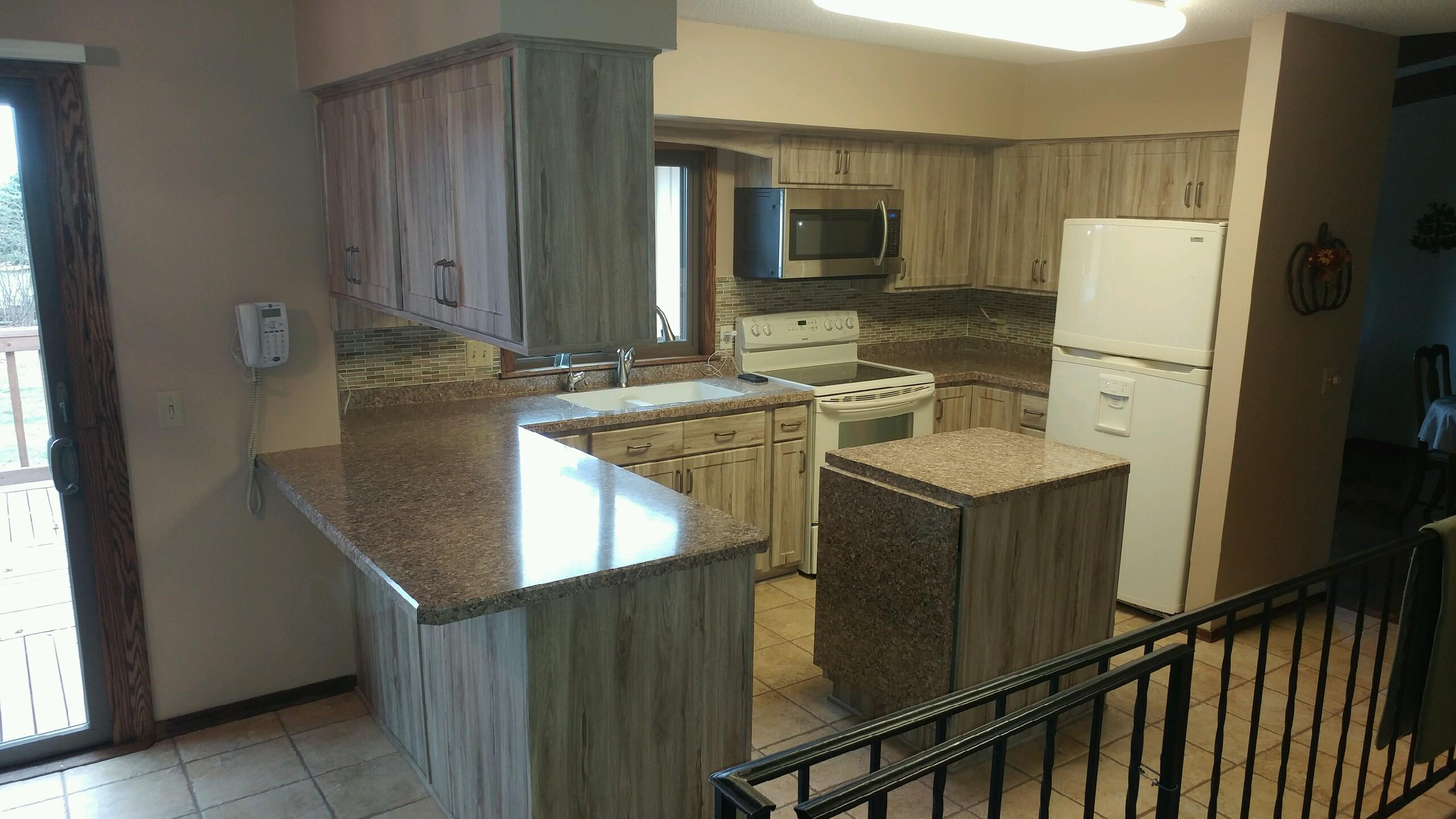 Kitchen Refacing Project in Farmington