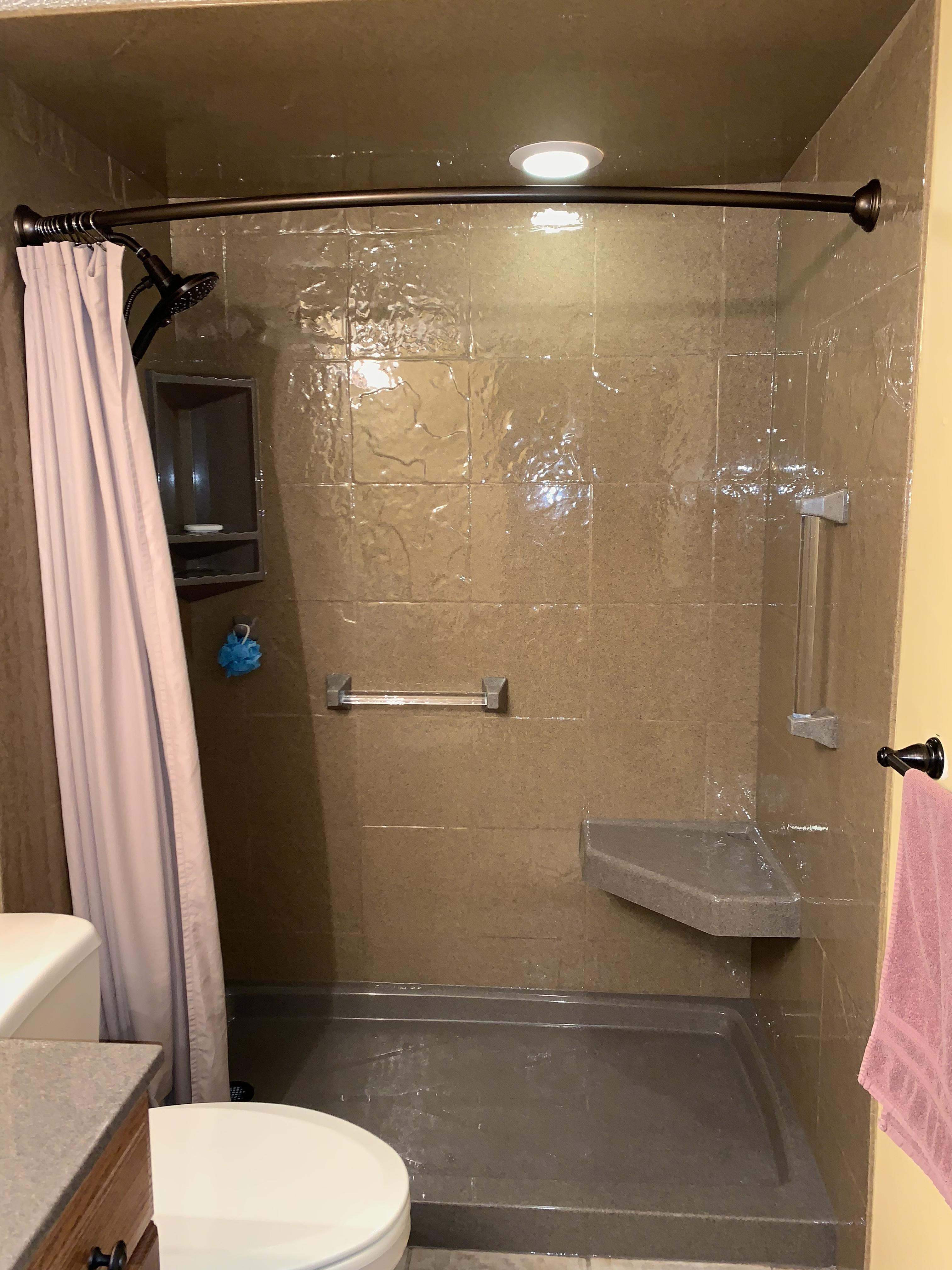 Tub to Shower Conversion for Functional Use