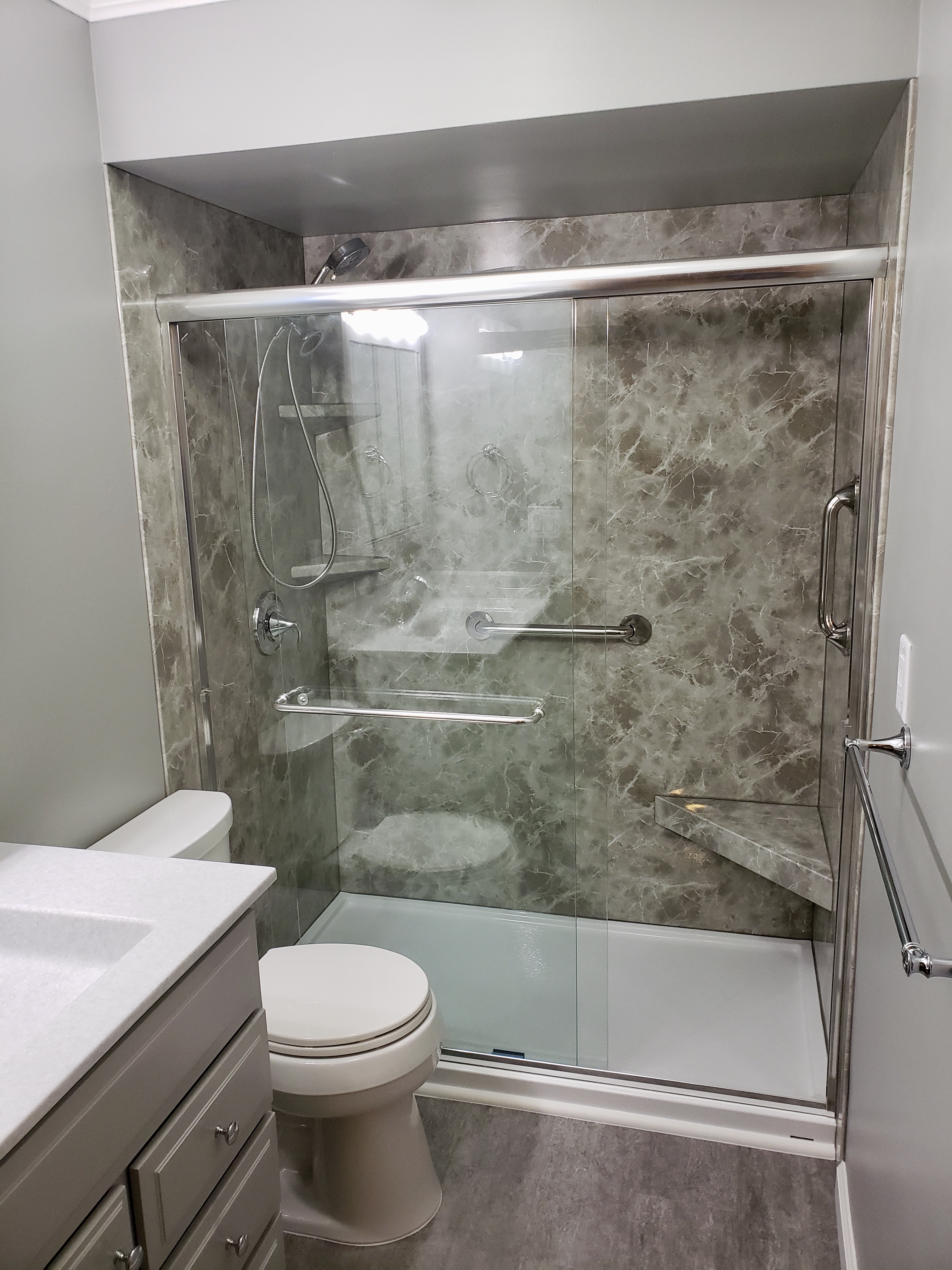 Tub to Shower Conversion in North Mankato