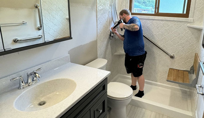 Professional bathroom renovation service