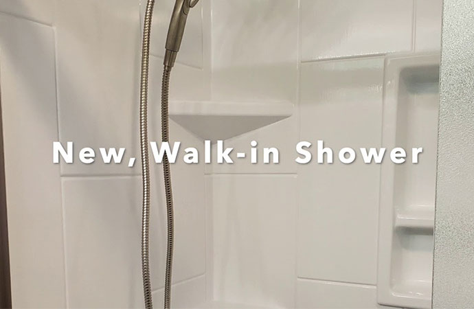 Bathroom Remodeling, Tub to Shower Conversion Video Thumb